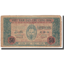Banknote, Vietnam, 50 D<ox>ng, KM:11a, VF(20-25)