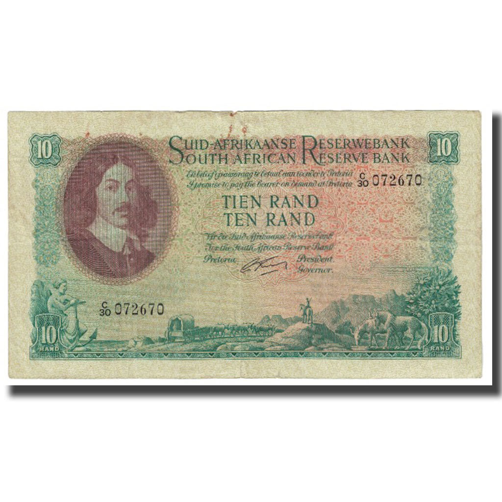 Banknote, South Africa, 10 Rand, KM:113a, VF(20-25)