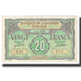 Banknote, Tunisia, 20 Francs, 1948, 1948-06-04, KM:22, EF(40-45)