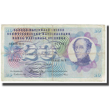 Banknote, Switzerland, 20 Franken, KM:46a, VF(20-25)