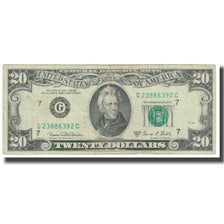 Banknote, United States, Twenty Dollars, 1969, KM:2452, VF(20-25)