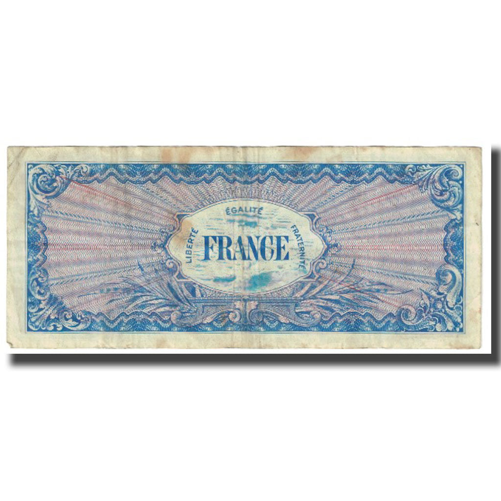 France, 100 Francs, Flag/France, 1944, 1944, VF(20-25), Fayette:VF25.1, KM:123c