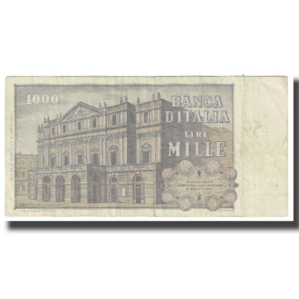 Billet, Italie, 1000 Lire, 1969, 1969-02-26, KM:101a, TB