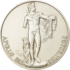 Vaticano, medaglia, Musei Vaticani, Apollo Del Belvedere, Arts & Culture, 1995
