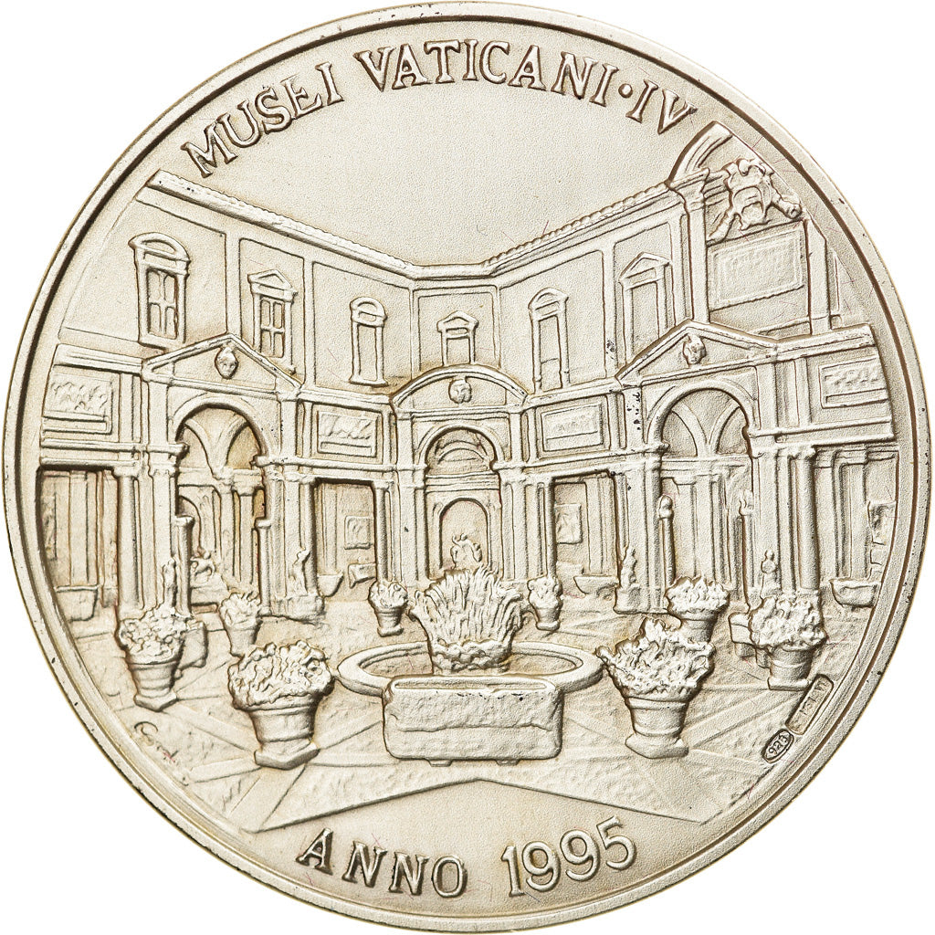 Vaticano, medaglia, Musei Vaticani, Apollo Del Belvedere, Arts & Culture, 1995