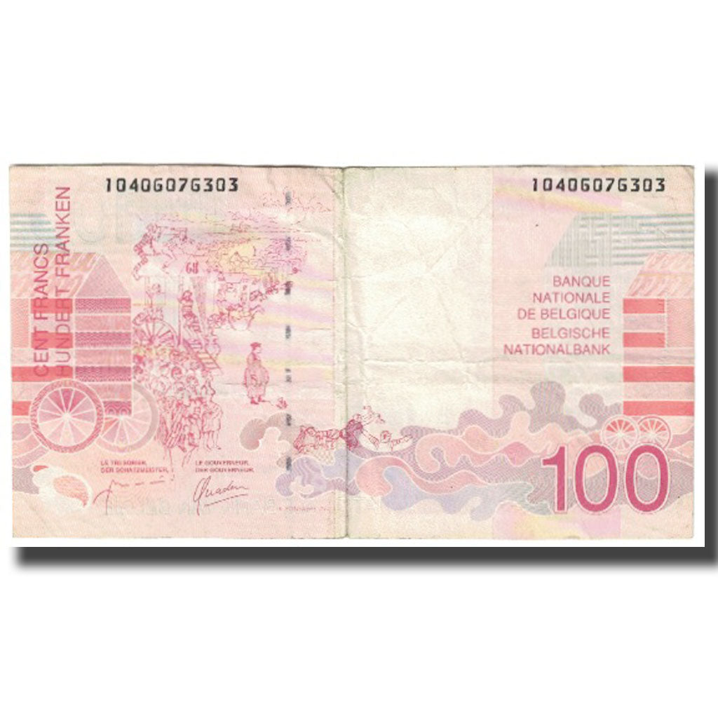 Banknote, Belgium, 100 Francs, KM:147, VF(20-25)