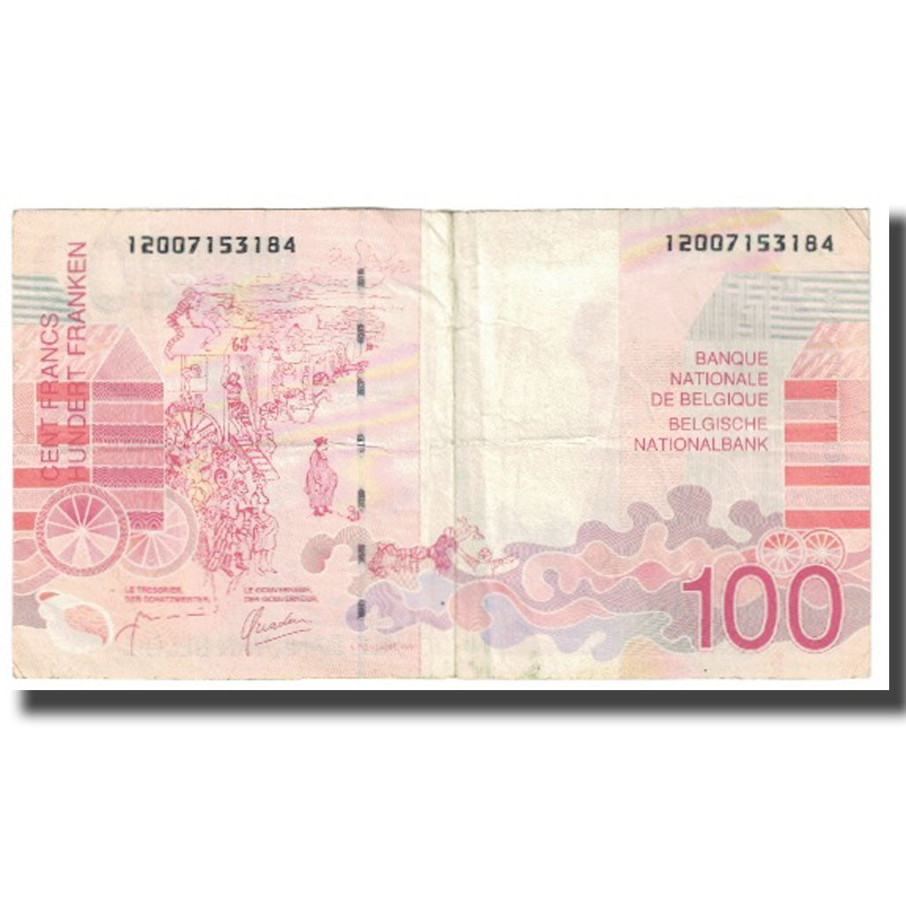 Banknote, Belgium, 100 Francs, KM:147, VF(20-25)