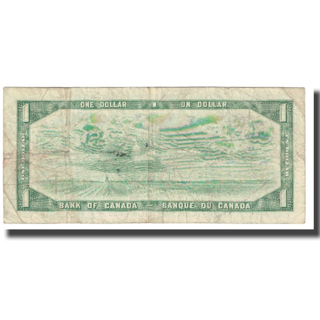 Nota, Canadá, 1 Dollar, KM:75b, VF(20-25)