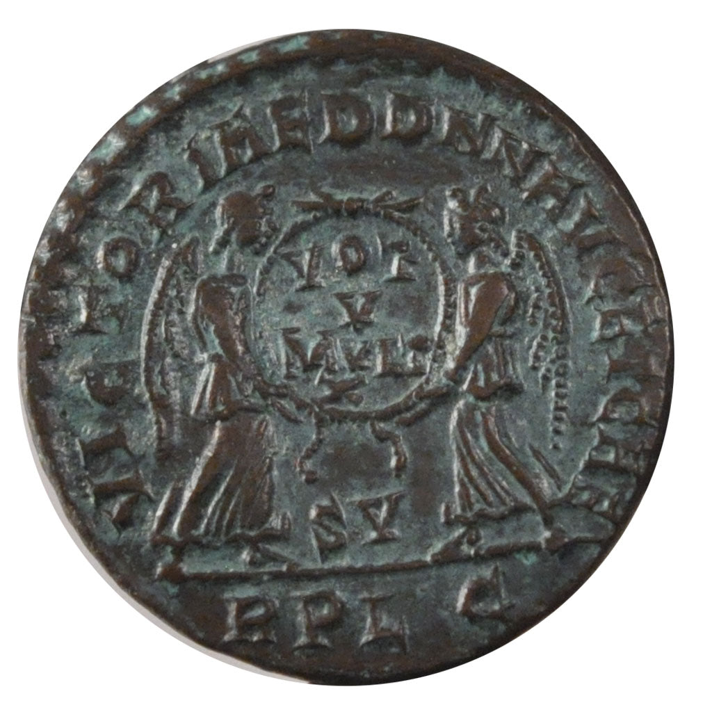 Magnentius, Maiorina, Lyons, AU(55-58), Copper, Cohen #68, 4.70