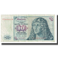 Banknote, GERMANY - FEDERAL REPUBLIC, 10 Deutsche Mark, 1970, 1970-01-02