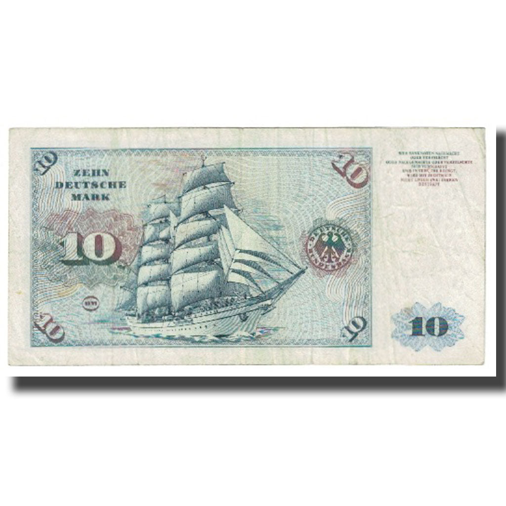 Banknote, GERMANY - FEDERAL REPUBLIC, 10 Deutsche Mark, 1960, 1960-01-02
