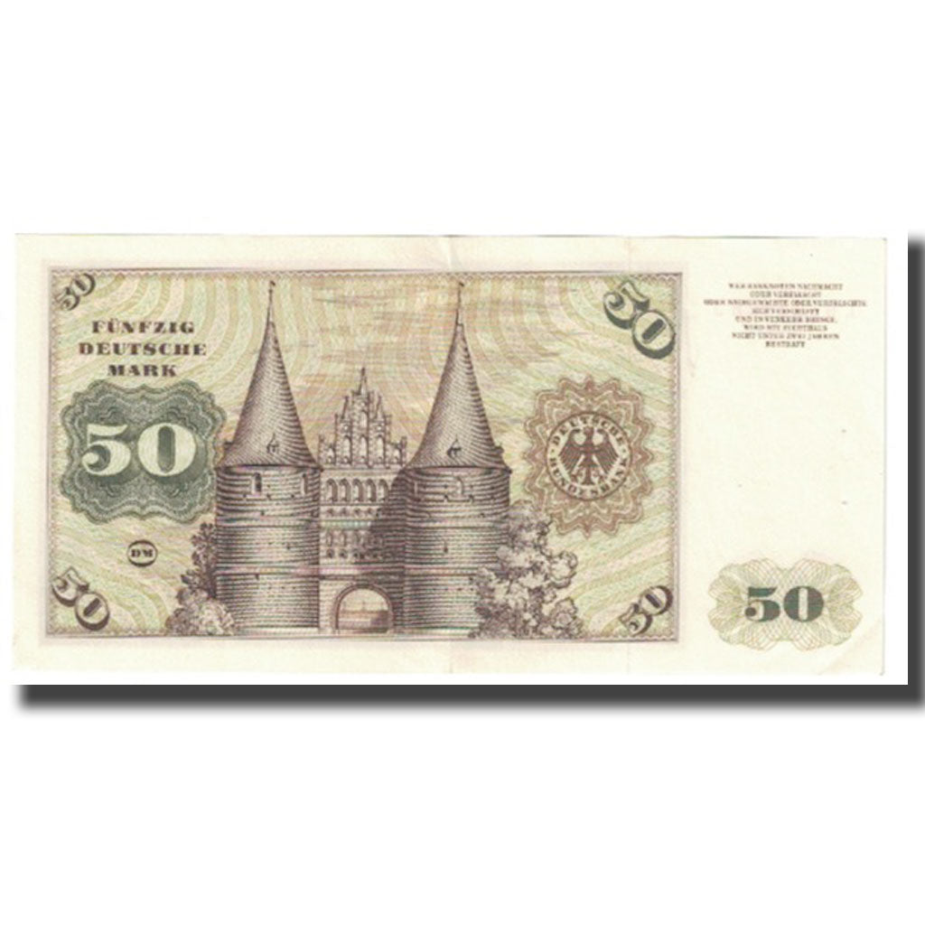 Banknote, GERMANY - FEDERAL REPUBLIC, 50 Deutsche Mark, 1960, 1960-01-02