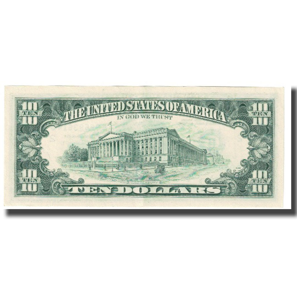 Banknote, United States, Ten Dollars, 1990, EF(40-45)