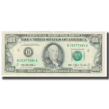 Banknote, United States, One Hundred Dollars, 1993, EF(40-45)