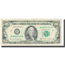 Banknote, United States, One Hundred Dollars, 1990, EF(40-45)