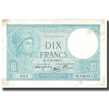 France, 10 Francs, 1939, 1939-10-19, EF(40-45), Fayette:7.12, KM:84