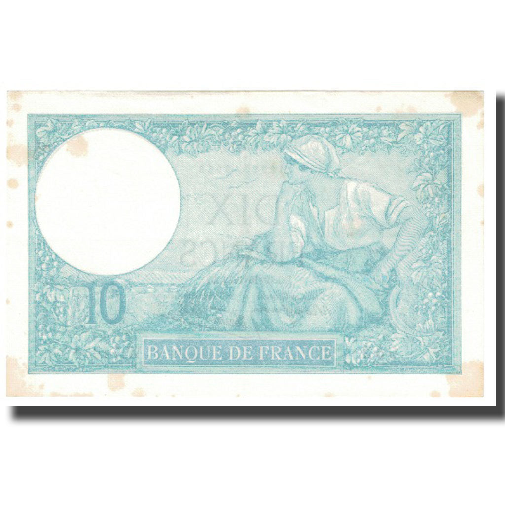 France, 10 Francs, 1939, 1939-10-19, EF(40-45), Fayette:7.12, KM:84