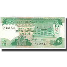 Banconote, Mauritius, 10 Rupees, KM:35b, BB
