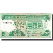 Billete, 10 Rupees, Mauricio, KM:35b, MBC