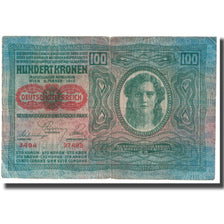 Banknote, Austria, 100 Kronen, 1912, 1912-01-02, KM:12, VF(20-25)