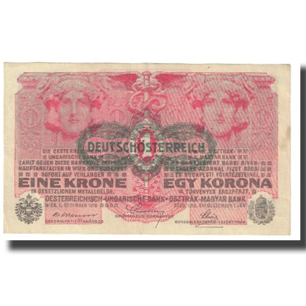 Billete, 1 Krone, 1916, Austria, 1916-12-01, KM:20, MBC
