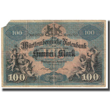 Nota, Alemanha, 100 Mark, 1911, 1911-01-01, VF(20-25)
