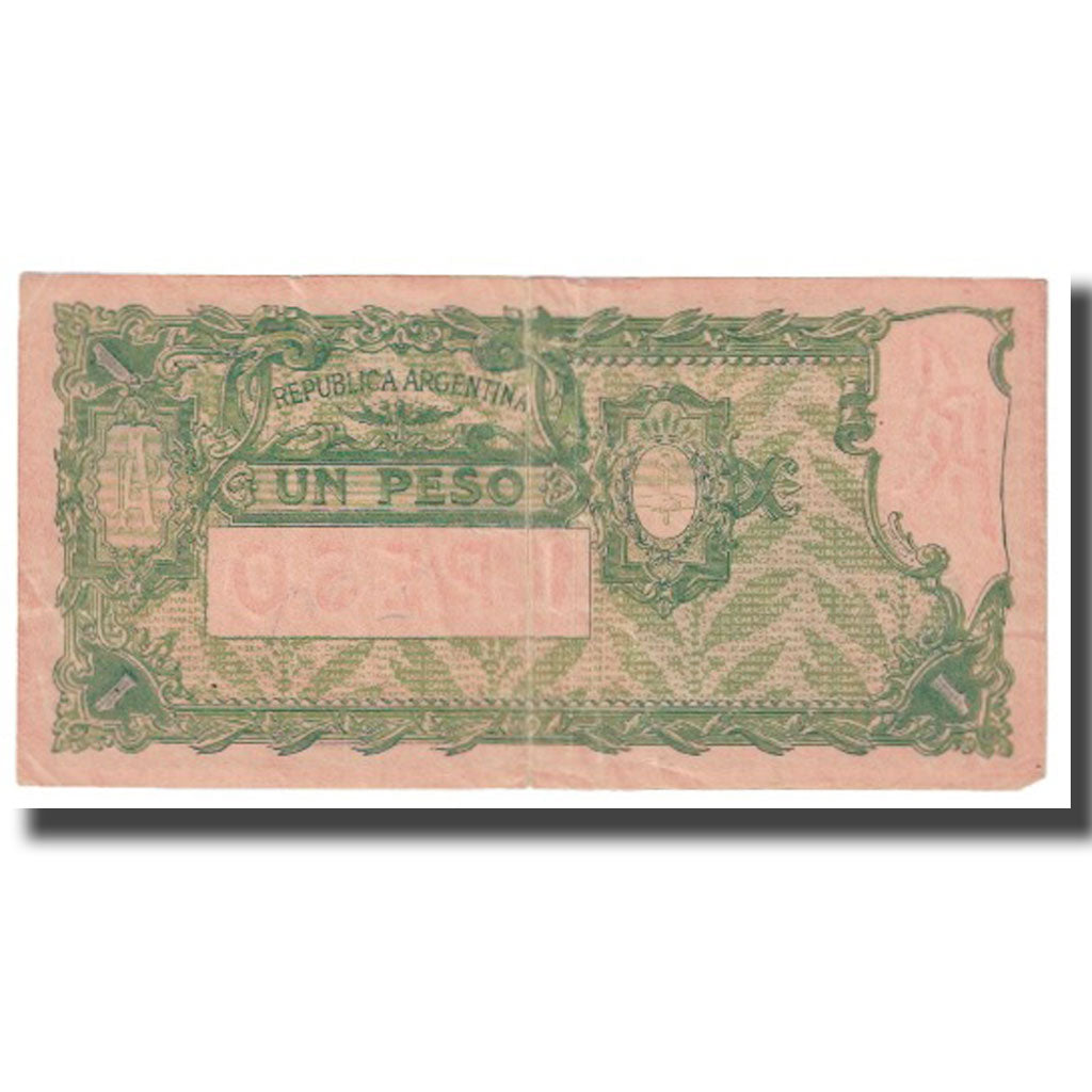 Banknote, Argentina, 1 Peso, 1897, 1887-09-20, KM:257, EF(40-45)