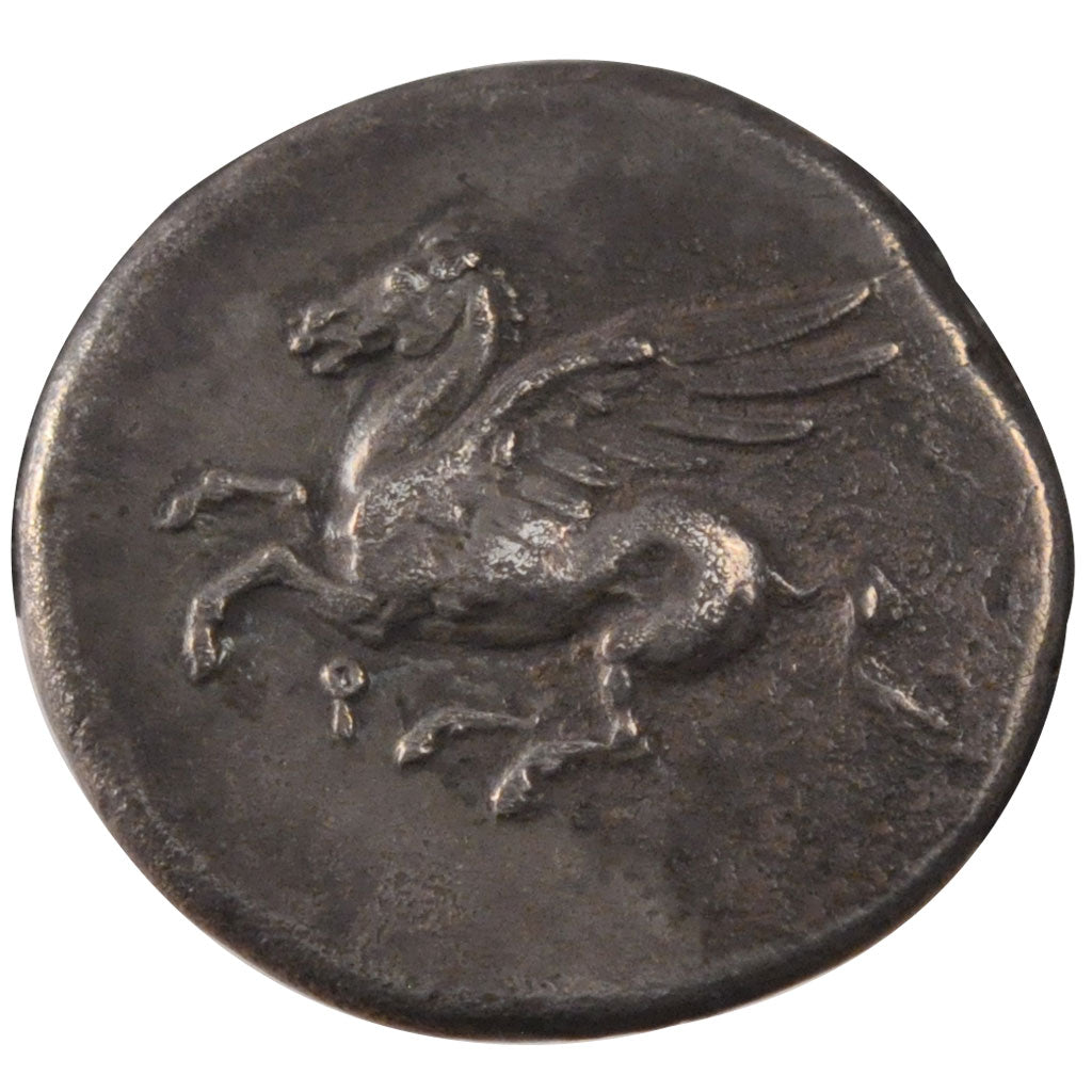 Corinthia, Corinth, Athena, Stater, 350-300 AV JC, Corinth, AU(50-53), Silver,..