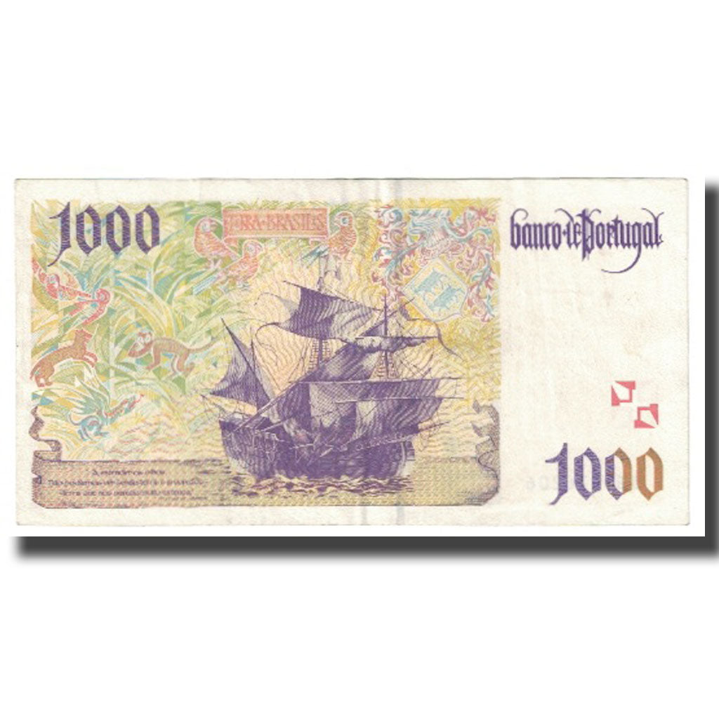 Banknote, Portugal, 1000 Escudos, 1998, 1998-05-21, KM:188c, EF(40-45)