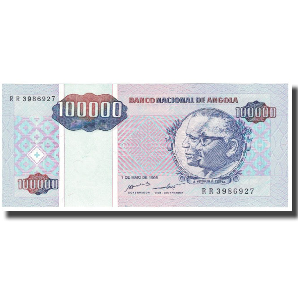 Banknote, Angola, 100,000 Kwanzas Reajustados, 1995, 1995-05-01, KM:139