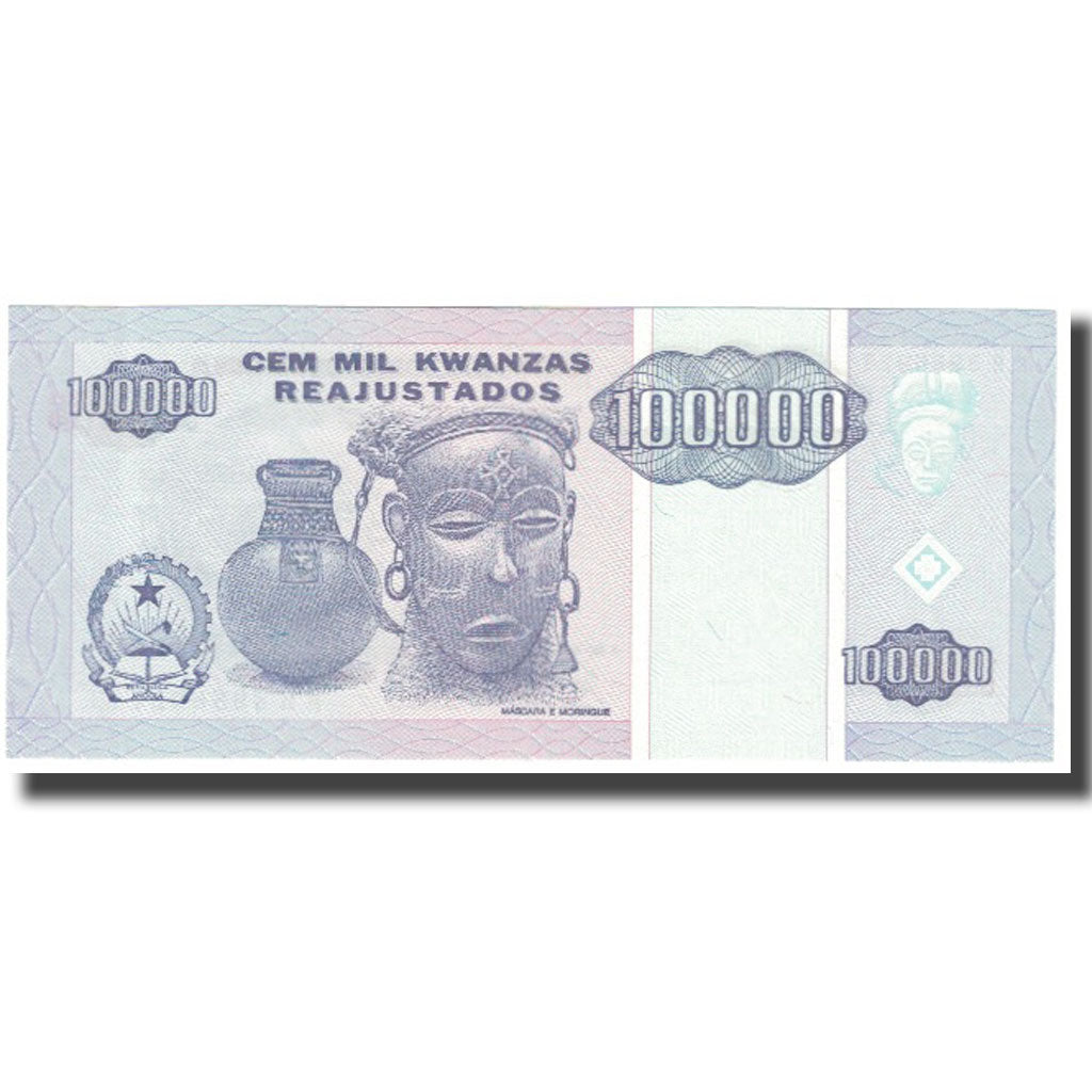 Banknote, Angola, 100,000 Kwanzas Reajustados, 1995, 1995-05-01, KM:139