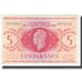 Banknote, French Equatorial Africa, 5 Francs, KM:15a, EF(40-45)