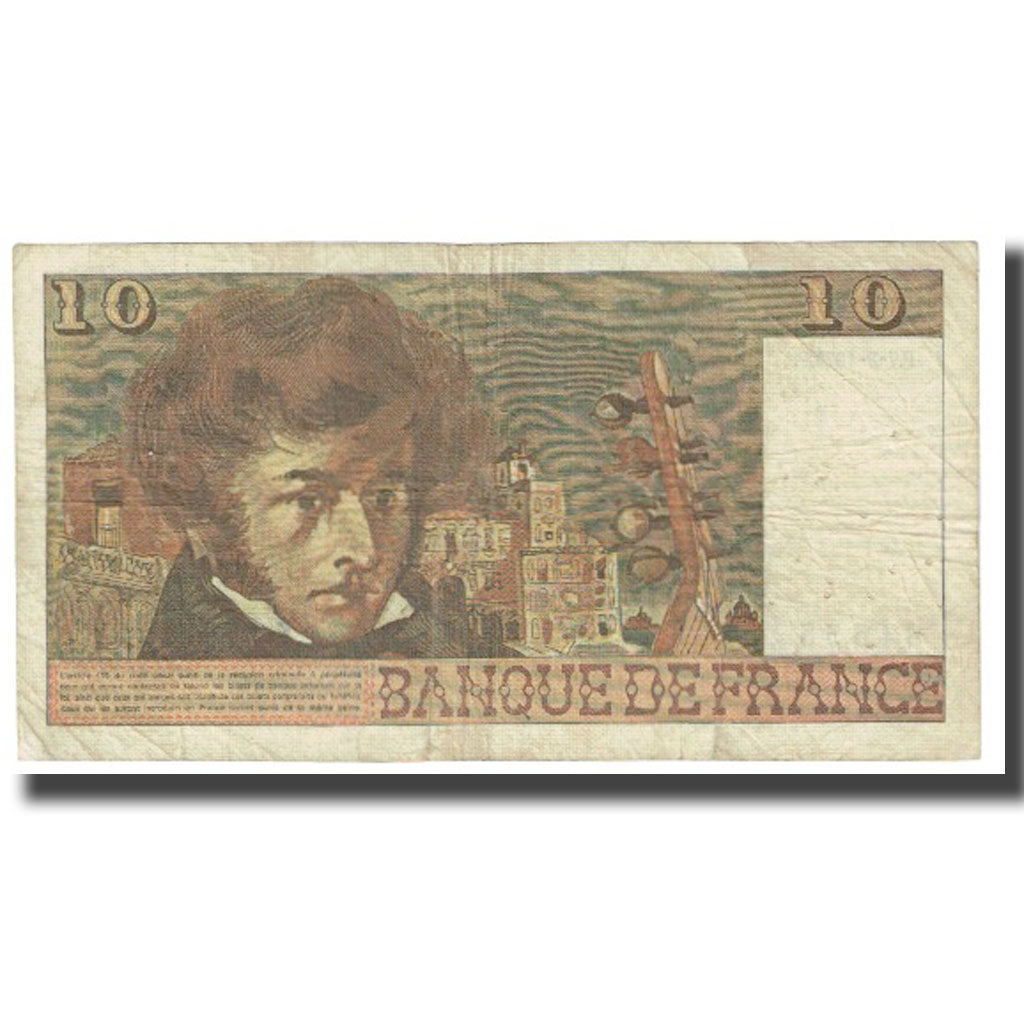 Francja, 10 Francs, Berlioz, 1975, H.Morant-P.Gargam-R.Tondu., 1975-08-07