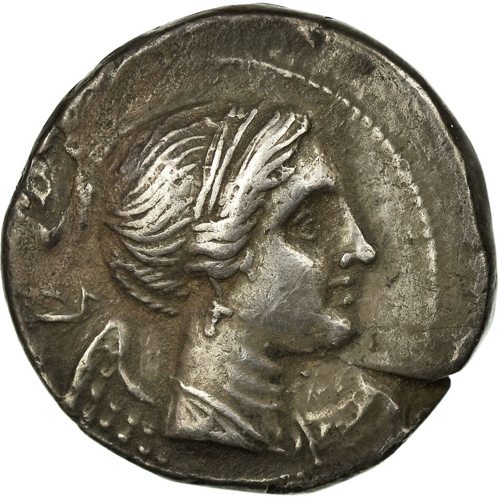 Moneda, Bruttium, Nike, Brutti (211-208 AV JC), Drachm, 201-208 AV JC, MBC