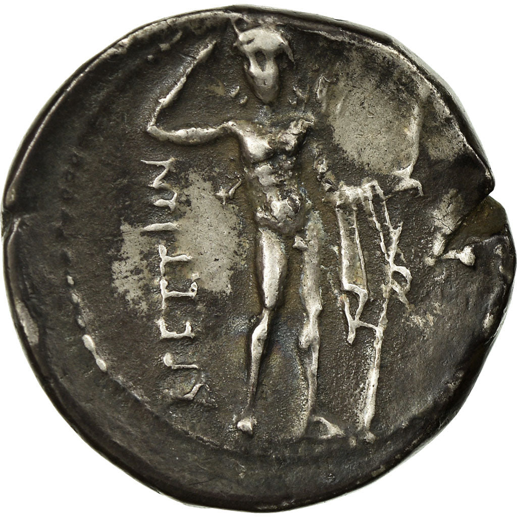 Moneda, Bruttium, Nike, Brutti (211-208 AV JC), Drachm, 201-208 AV JC, MBC