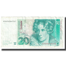 Banknote, GERMANY - FEDERAL REPUBLIC, 20 Deutsche Mark, 1993, 1993-10-01