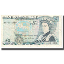 Banconote, Gran Bretagna, 5 Pounds, KM:378a, MB