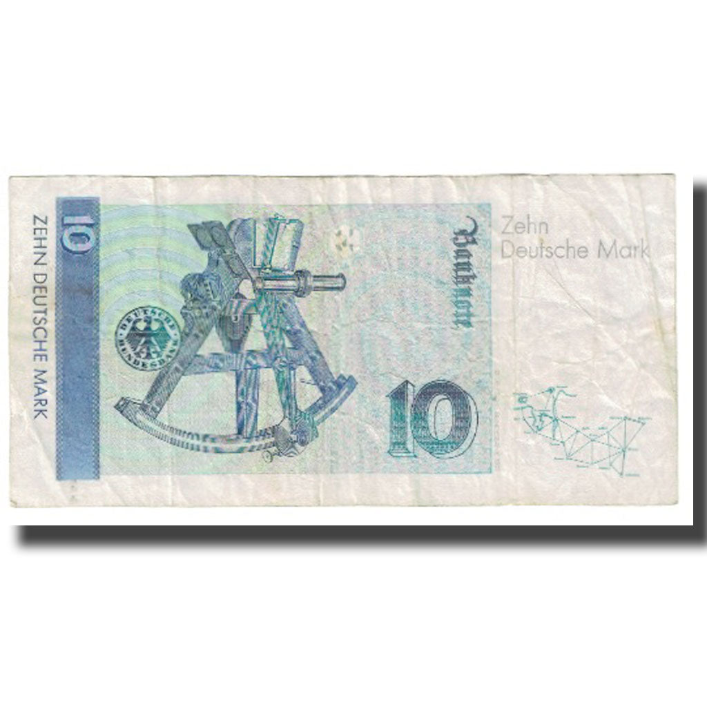 Banknote, GERMANY - FEDERAL REPUBLIC, 10 Deutsche Mark, 1993, 1993-10-01