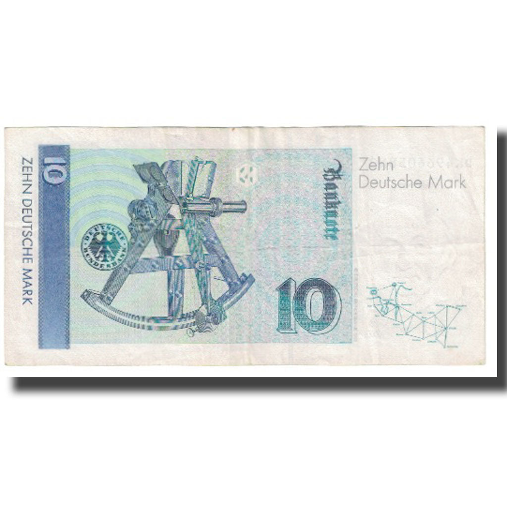 Banknote, GERMANY - FEDERAL REPUBLIC, 10 Deutsche Mark, 1993, 1993-10-01