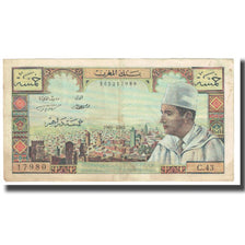 Banknot, Maroko, 5 Dirhams, KM:53f, EF(40-45)