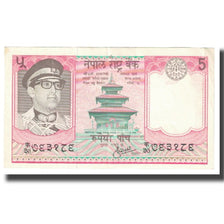 Banknot, Nepal, 5 Rupees, KM:23a, EF(40-45)