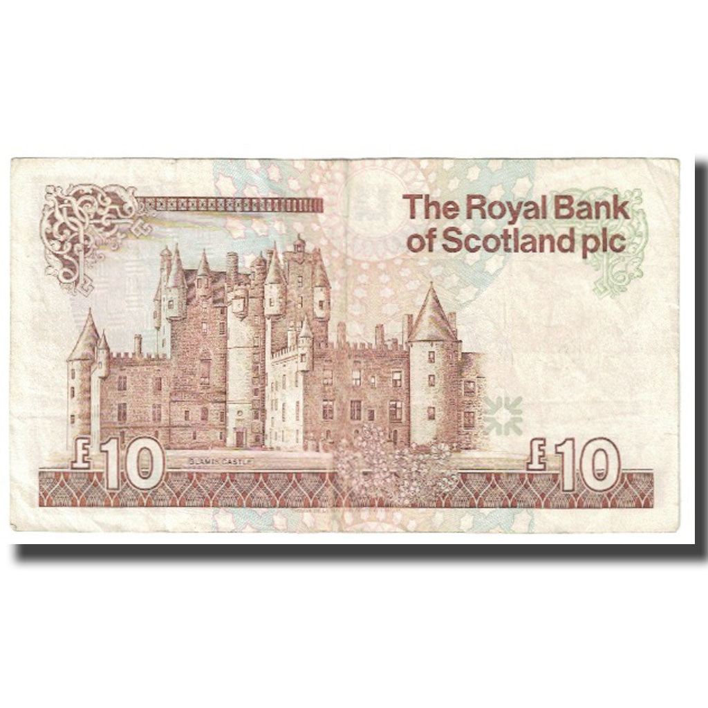 Banknote, Scotland, 10 Pounds, 1988, 1988-02-24, KM:348a, VF(20-25)