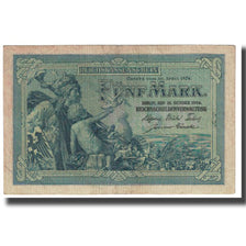 Billet, Allemagne, 5 Mark, 1904, 1904-10-31, KM:8a, TB