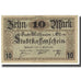 Biljet, Duitsland, 10 Mark, 1918, 1918-10-15, SPL