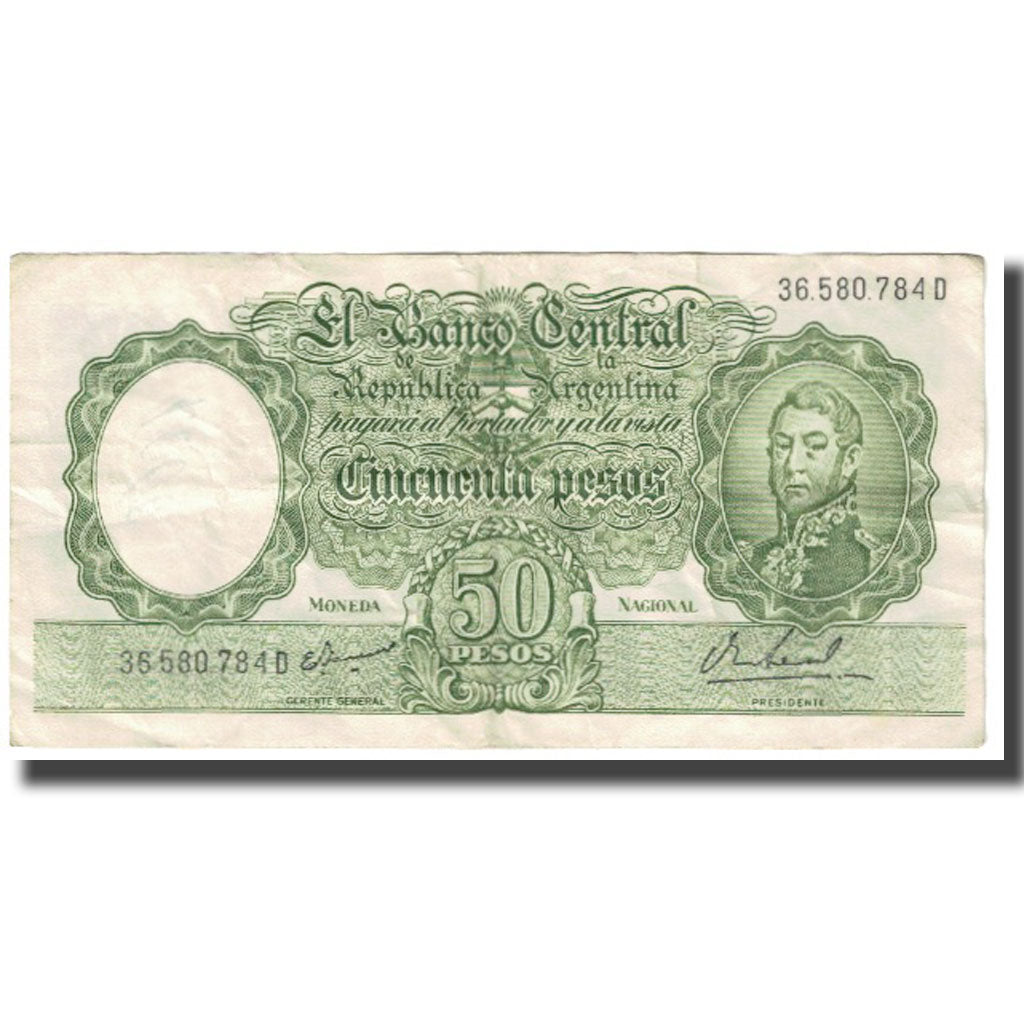 Banconote, Argentina, 50 Pesos, KM:276, MB