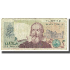 Banknote, Italy, 2000 Lire, 1973, 1973-09-10, KM:103c, VF(20-25)