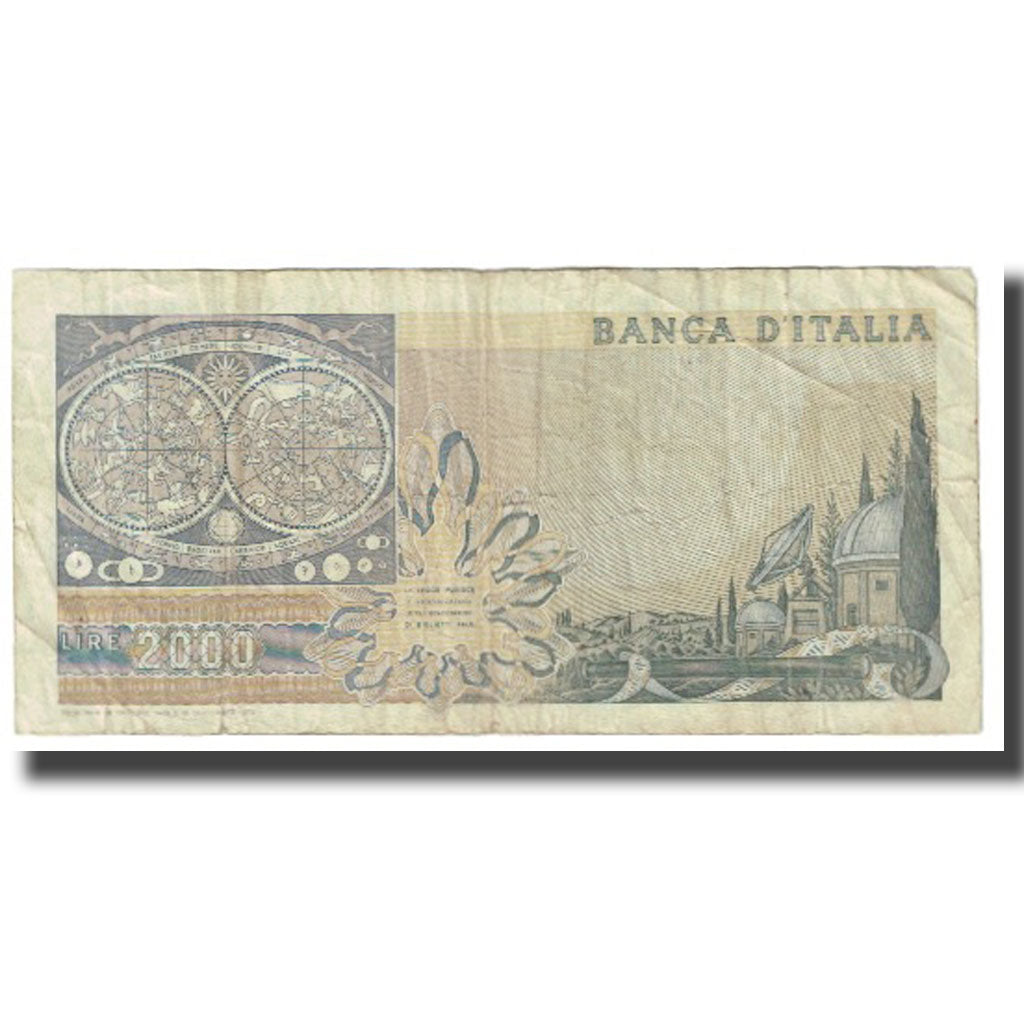 Banknote, Italy, 2000 Lire, 1973, 1973-09-10, KM:103c, VF(20-25)