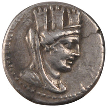Phenicie, Arados, Tyche, Tetradrachm, Arados, AU(50-53), Silver, BMC #240, 14.20
