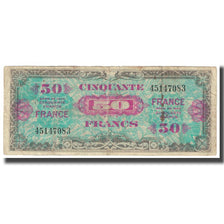 Frankreich, 50 Francs, Flag/France, 1944, S, Fayette:VF24.1, KM:117a