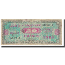 Francia, 50 Francs, Flag/France, 1944, RC, Fayette:VF24.1, KM:117a